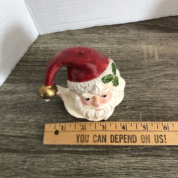 Vtg Fitz & Floyd Santa S&P Shakers - Picture 5 of 14